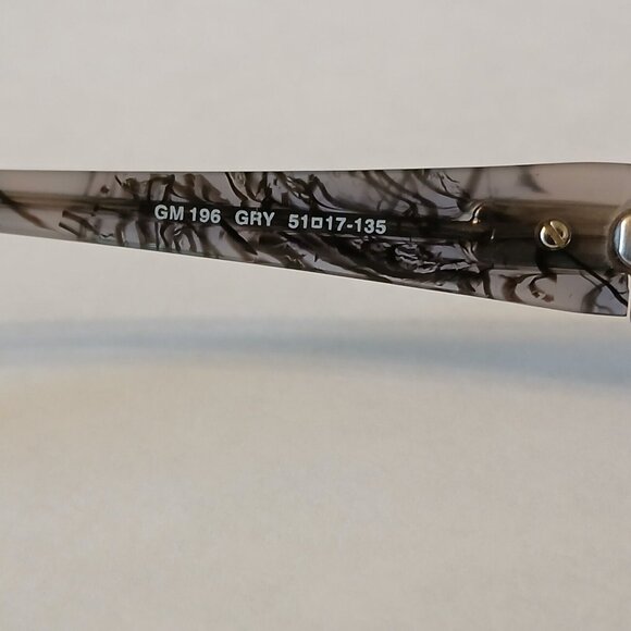 Guess By Marciano Women Gray Semi Cat Eye Eyeglasses Frames GM 196 51-17-135 mm - Picture 5 of 11